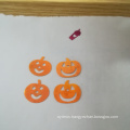 Halloween  Bulk flash flakes polyester pumpkins  shape glitter for  Halloween decoration